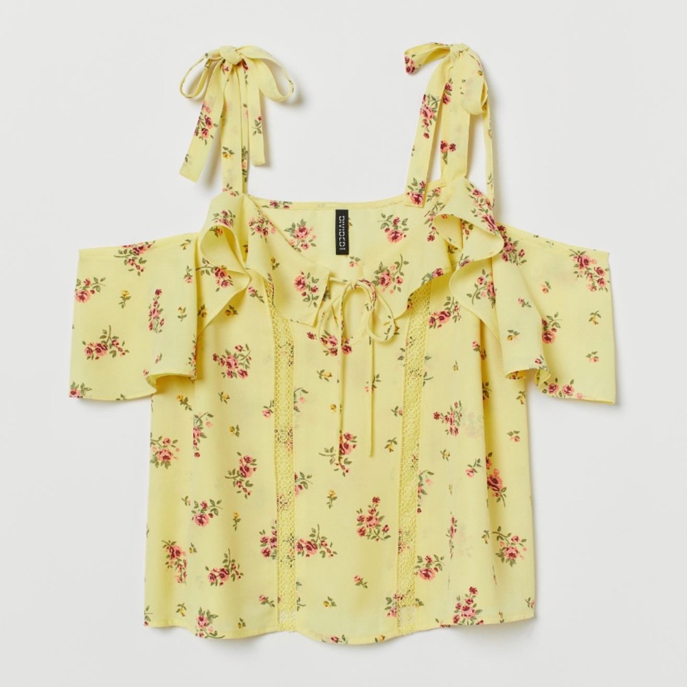 Open Shoulder Blouse